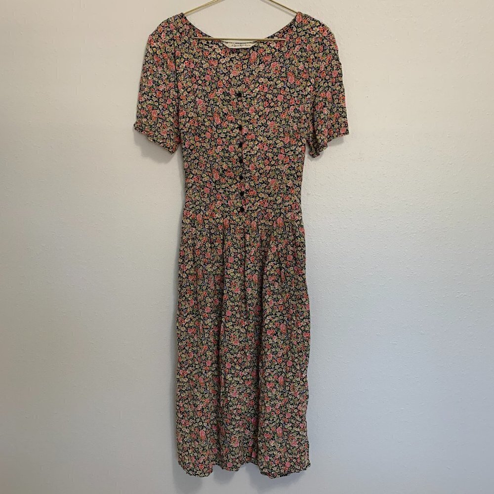 Berkertex Plus Women’s Floral Fall Maxi Dress 16Xl